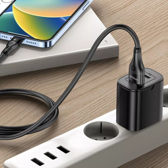 Кабель Proove Soft Silicone USB to Type-C 2.4A (1m)