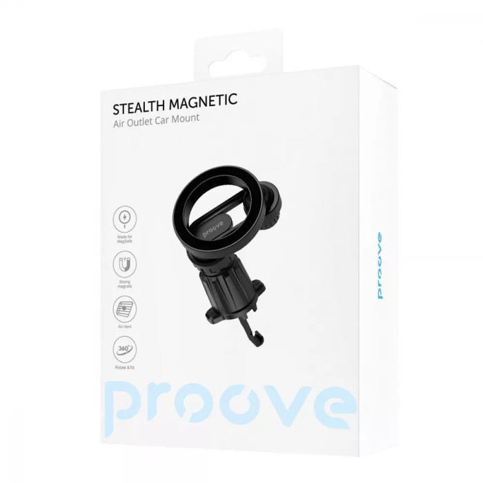 Автомобільний тримач Proove Stealth Magnetic Air Outlet Car Mount Magnetic Ring