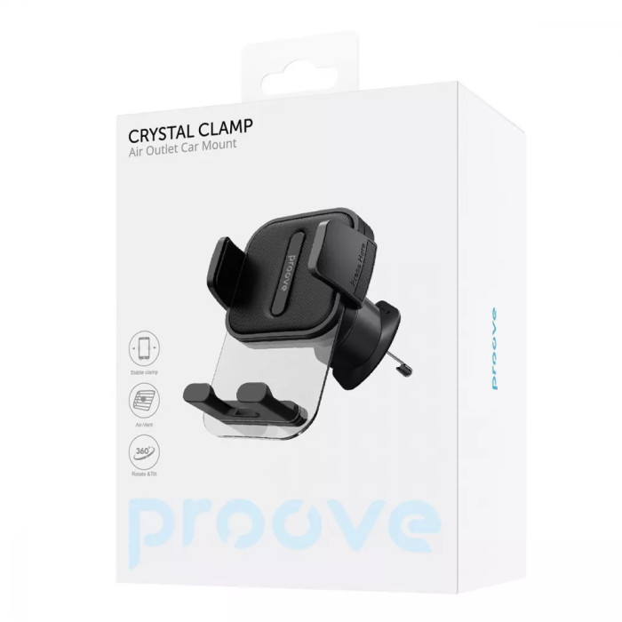 Автомобільний тримач Proove Crystal Clamp Air Outlet Car Mount