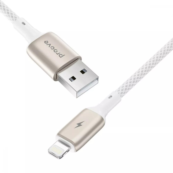 Кабель Proove Dense Metal USB to Lightning 2.4A (1m)