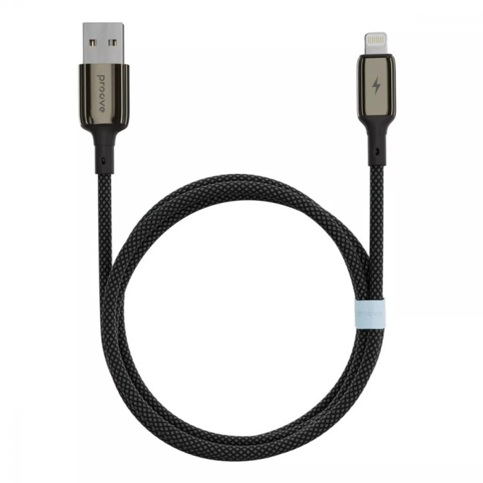 Кабель Proove Dense Metal USB to Lightning 2.4A (1m)