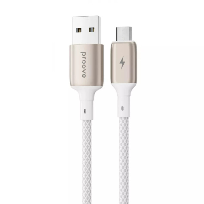 Кабель Proove Dense Metal USB to Micro USB 2.4A (1m)