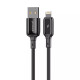 Кабель Proove Flex Metal USB to Lightning 2.4A (1m)