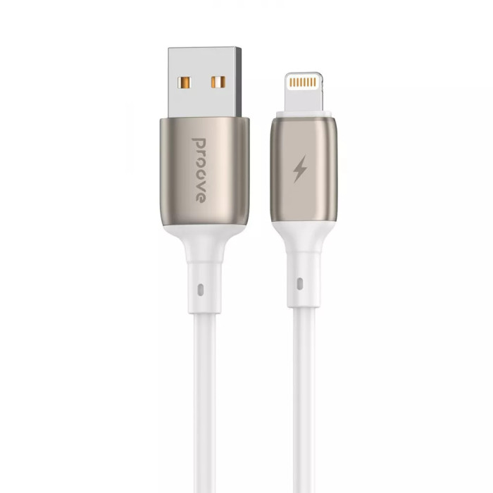 Кабель Proove Flex Metal USB to Lightning 2.4A (1m)