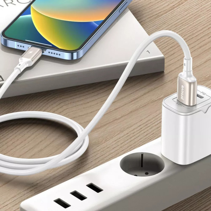 Кабель Proove Flex Metal USB to Micro USB 2.4A (1m)