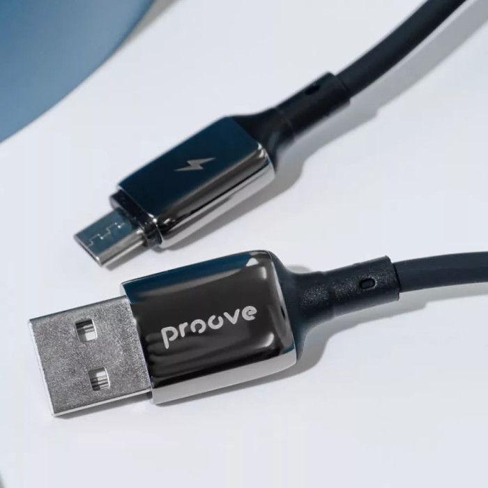Кабель Proove Flex Metal USB to Micro USB 2.4A (1m)