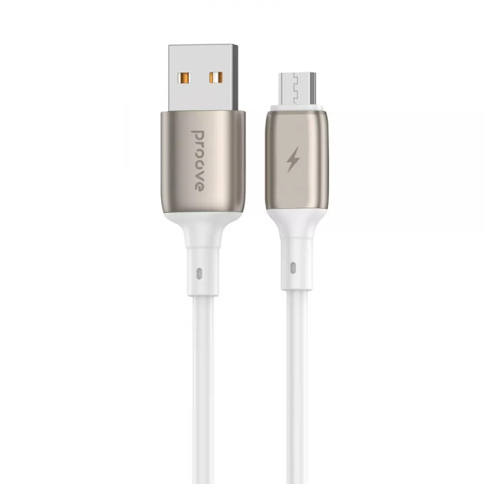 Кабель Proove Flex Metal USB to Micro USB 2.4A (1m)