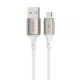 Кабель Proove Flex Metal USB to Micro USB 2.4A (1m)