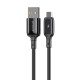 Кабель Proove Flex Metal USB to Micro USB 2.4A (1m)