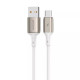 Кабель Proove Flex Metal USB to Type-C 2.4A (1m)