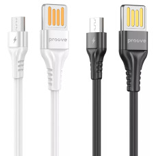 Кабель Proove Double Way Silicone USB to Micro USB 2.4A (1m)