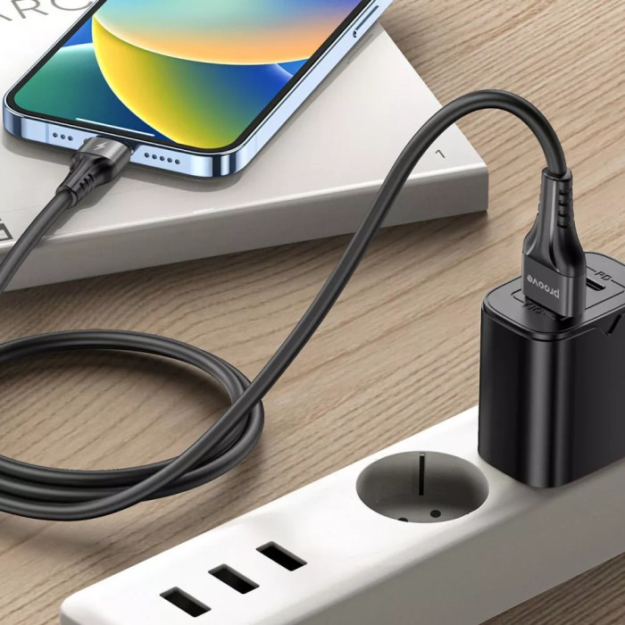 Кабель Proove Double Way Silicone USB to Micro USB 2.4A (1m)