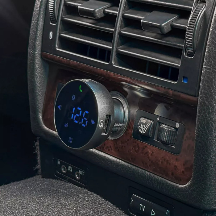 АЗП Proove FM Launcher Sound Sync 30W (PD+QC3.0) Type-C+USB