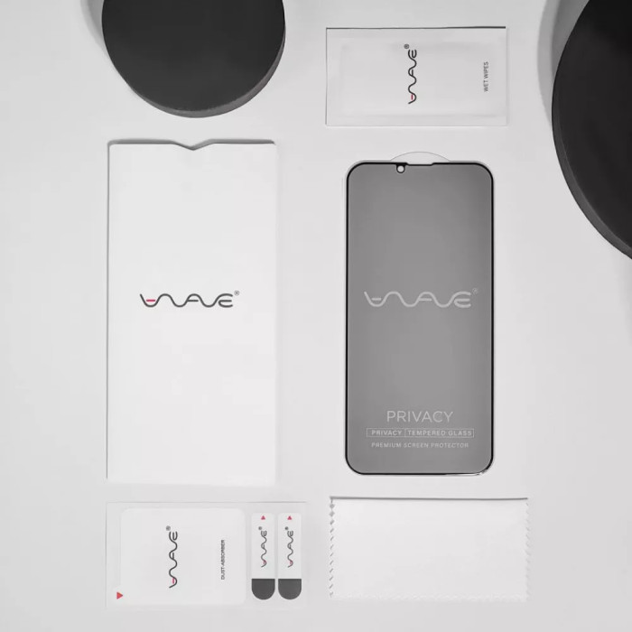 Захисне скло WAVE Privacy iPhone 15 Plus