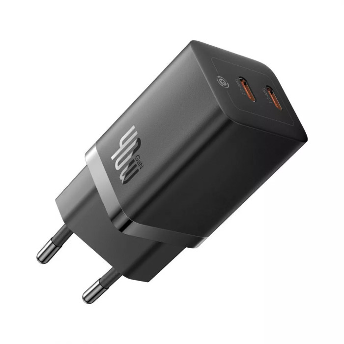МЗП Baseus GaN5 Pro 40W Type-C+Type-C