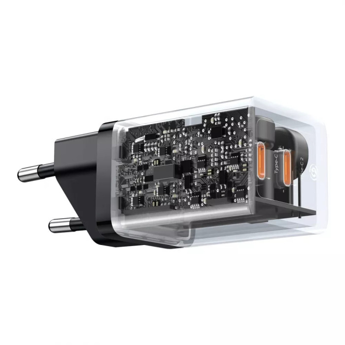 МЗП Baseus GaN5 Pro 40W Type-C+Type-C