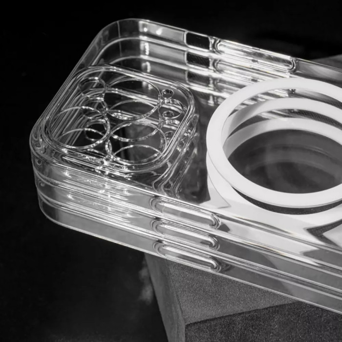 Чохол WAVE Premium Crystal Case with Magnetic Ring iPhone 14