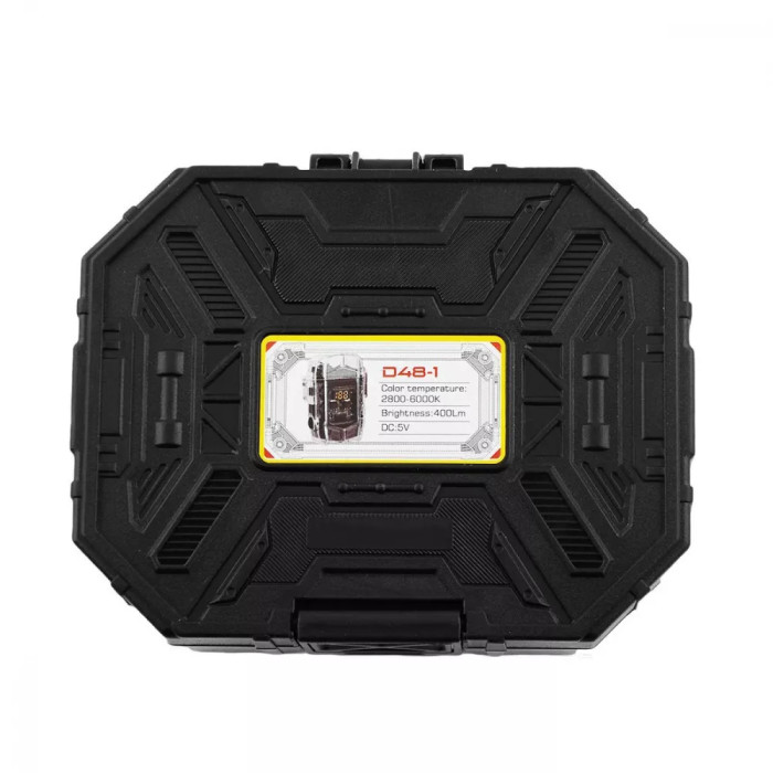 Акумуляторний LED ліхтарик D48-1 з запальничкою