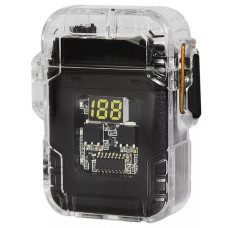 Акумуляторний LED ліхтарик D56-1 з запальничкою
