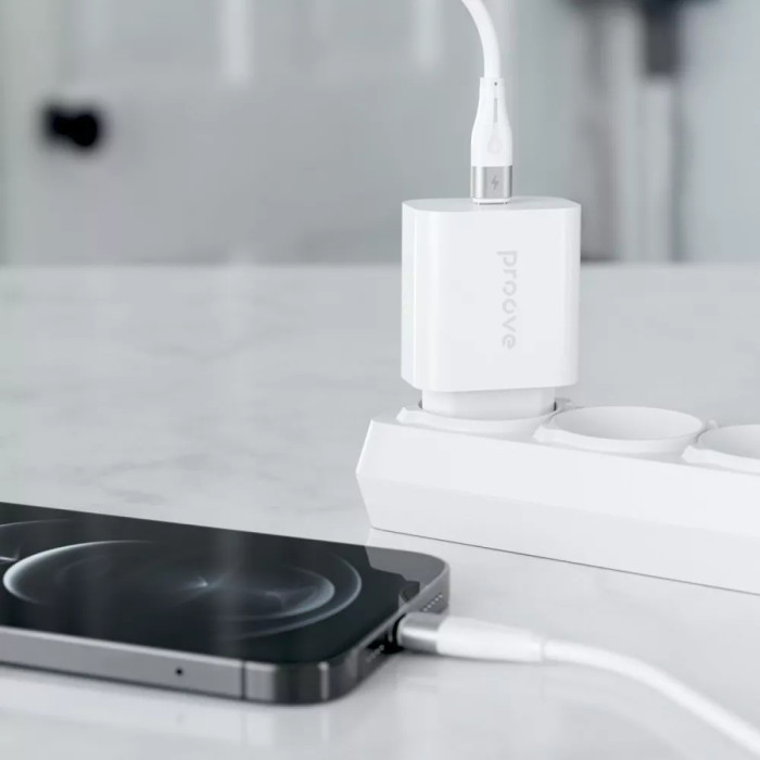 МЗП Proove Rapid 20W (Type-C) + Кабель Type-C to Lightning