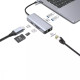 Type-C-Хаб Proove Iron Link 6 in 1 (2*USB3.0 + SD/TF + RJ45 + HDMI)