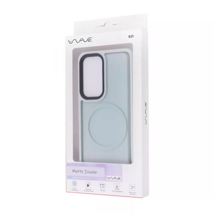 Чохол WAVE Matte Insane Case with Magnetic Ring Samsung Galaxy S23