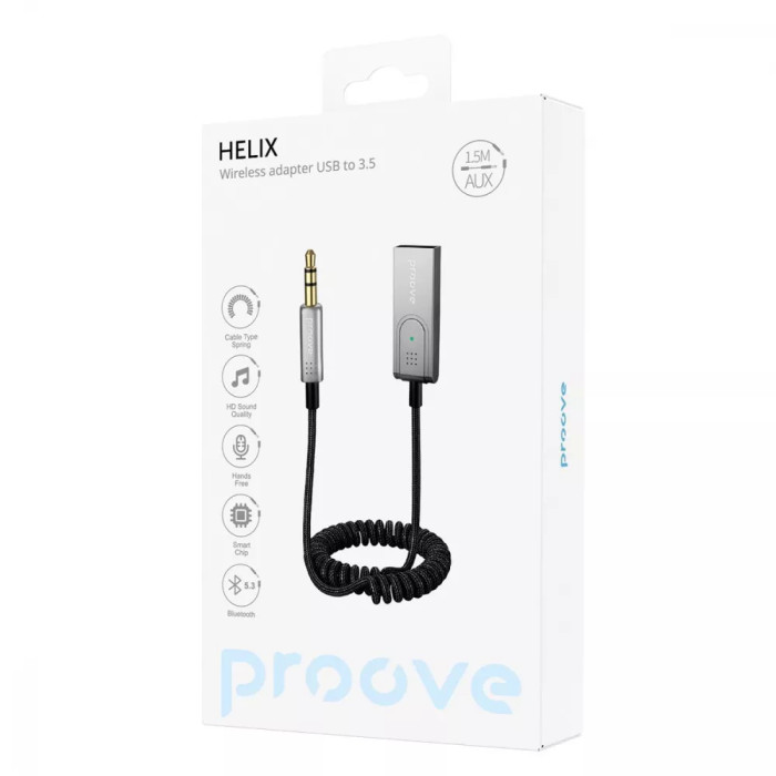 Автомобільний Аудіо Bluetooth Адаптер Proove Helix