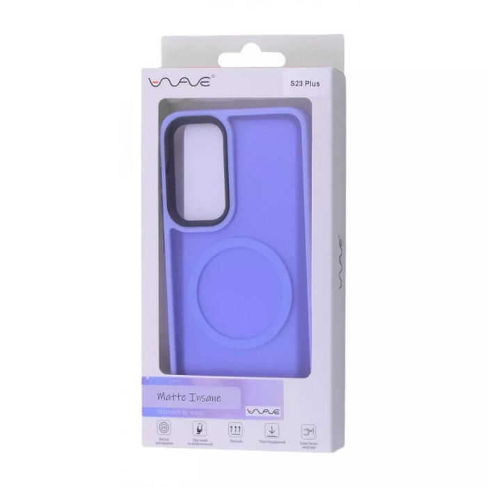 Чохол WAVE Matte Insane Case with Magnetic Ring Samsung Galaxy S23 Plus