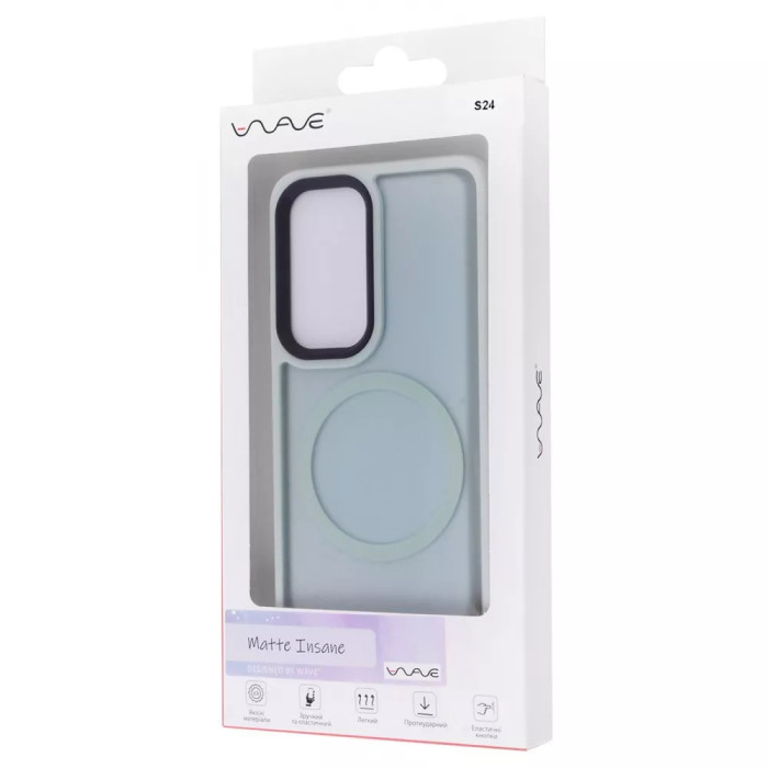 Чохол WAVE Matte Insane Case with Magnetic Ring Samsung Galaxy S24/S25
