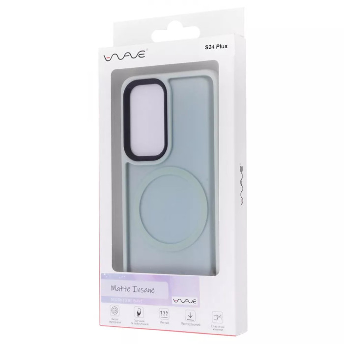 Чохол WAVE Matte Insane Case with Magnetic Ring Samsung Galaxy S24 Plus/S25 Plus