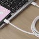 Кабель Proove Energy Stream Type-C to Type-C 60W (1m)