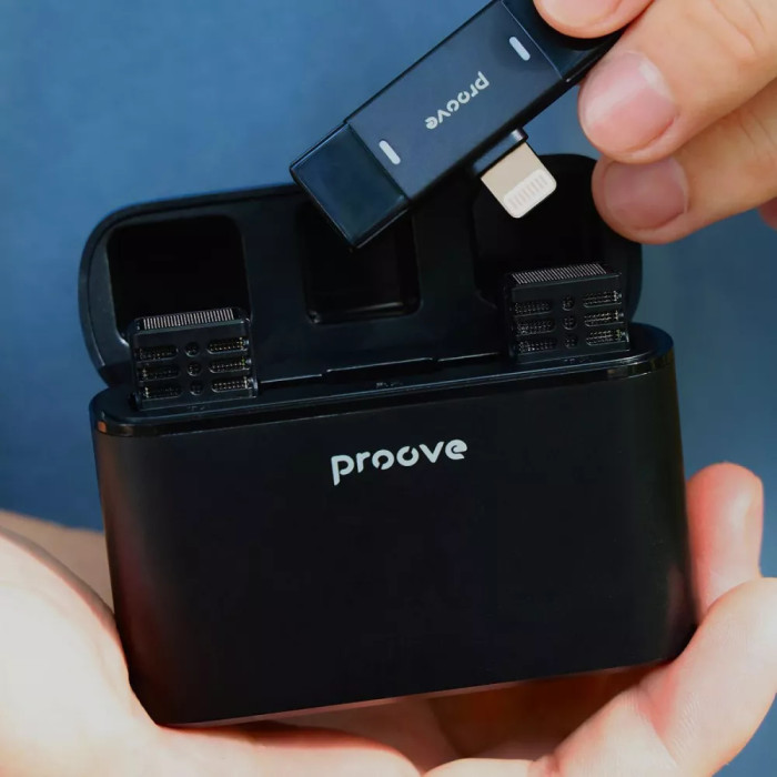 Бездротовий петличний мікрофон Proove Record Lightning