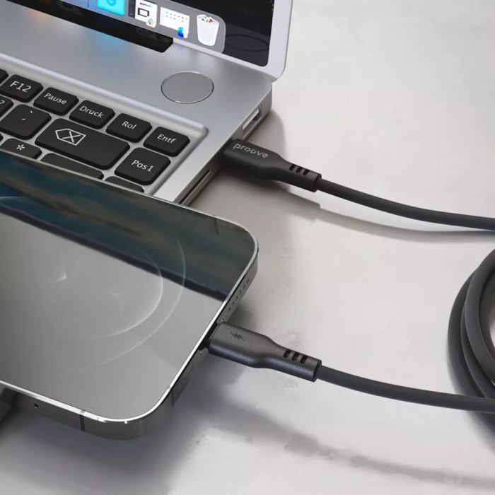 Кабель Proove Rebirth Type-C to Lightning 27W (1m)