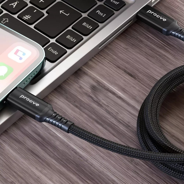 Кабель Proove Speed Line Type-C to Type С 240W USB 4.0 (1m)