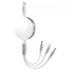 Кабель Proove Triple Sync 3 in 1 Type-C + Micro USB + Lightning (1.2m)