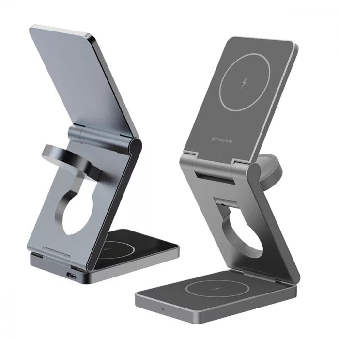 Бездротовий ЗП Proove Titan Volt 3 in 1