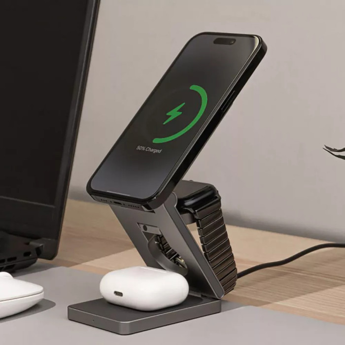 Бездротовий ЗП Proove Titan Volt 3 in 1