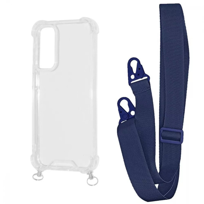 Чохол WAVE Clear Case with Strap Samsung Galaxy A25