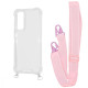 Чохол WAVE Clear Case with Strap Samsung Galaxy S23 FE