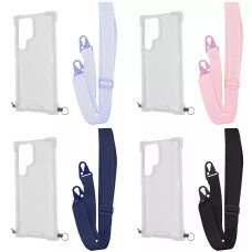 Чохол WAVE Clear Case with Strap Samsung Galaxy S23 Ultra
