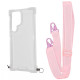 Чохол WAVE Clear Case with Strap Samsung Galaxy S23 Ultra