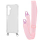 Чохол WAVE Clear Case with Strap Samsung Galaxy S24 Plus