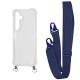 Чохол WAVE Clear Case with Strap Samsung Galaxy S24 Plus