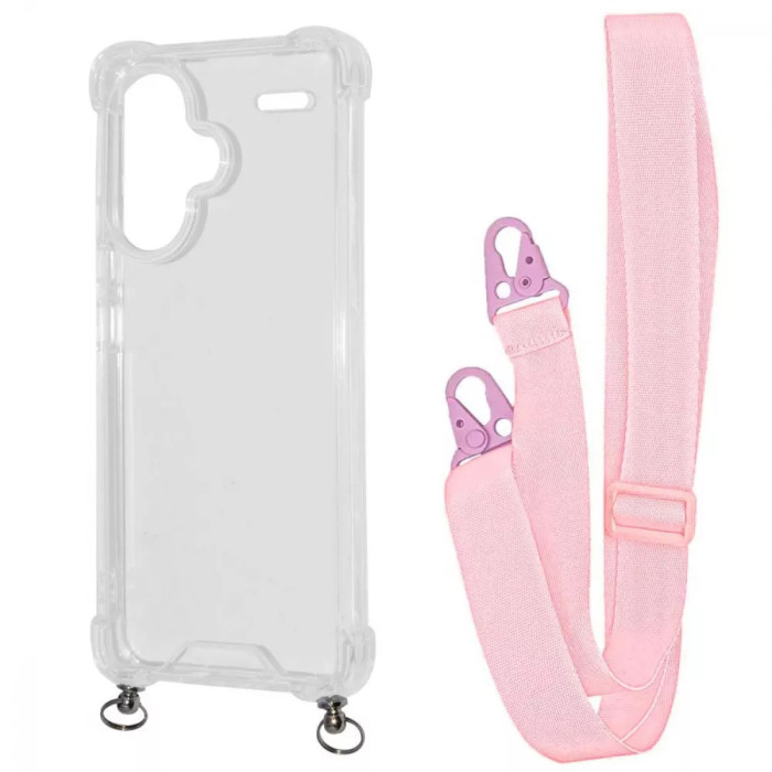 Чохол WAVE Clear Case with Strap Xiaomi Redmi Note 13 Pro+