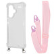 Чохол WAVE Clear Case with Strap Xiaomi Redmi Note 13 Pro+