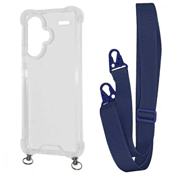 Чохол WAVE Clear Case with Strap Xiaomi Redmi Note 13 Pro+
