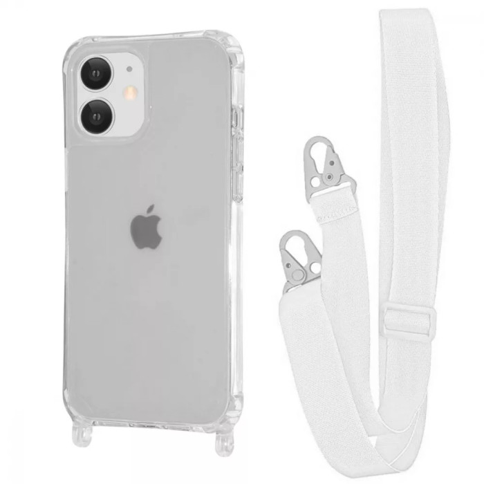 Чохол WAVE Clear Case with Strap iPhone 11