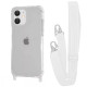 Чохол WAVE Clear Case with Strap iPhone 11