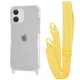 Чохол WAVE Clear Case with Strap iPhone 11