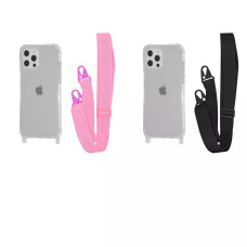 Чохол WAVE Clear Case with Strap iPhone 12/12 Pro